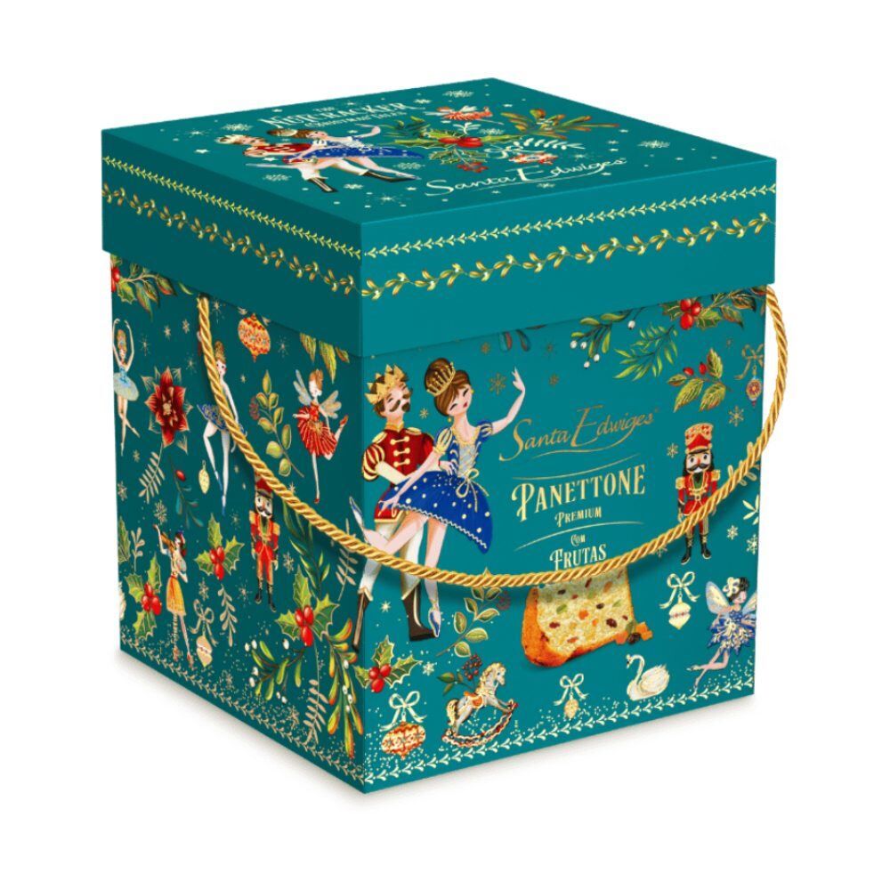 Caixa Panettone Premium com Frutas Santa Edwiges - 750g