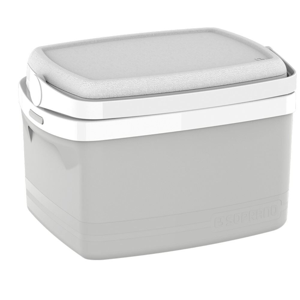 Caixa Térmica 12 Litros Soprano - Cinza