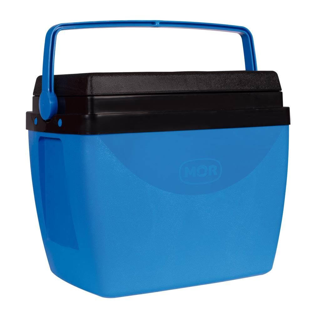 Caixa Térmica 34 Litros Mor - Azul E Preto