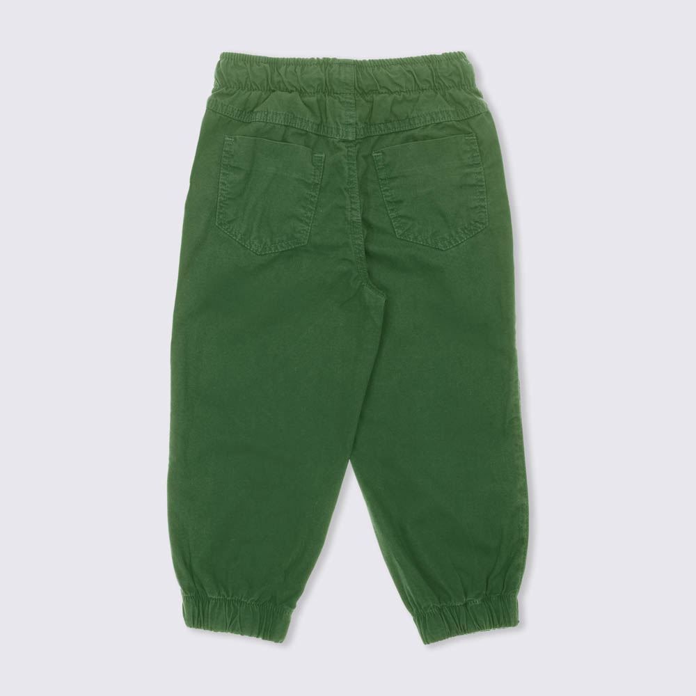 Calça 1 a 3 anos Jogger Sarja Punhos Yoyo Kids