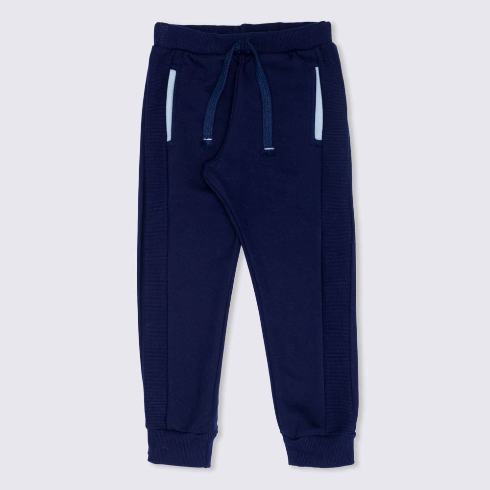 Calça 1 a 3 anos Moletom com Recorte Lateral Yoyo Kids