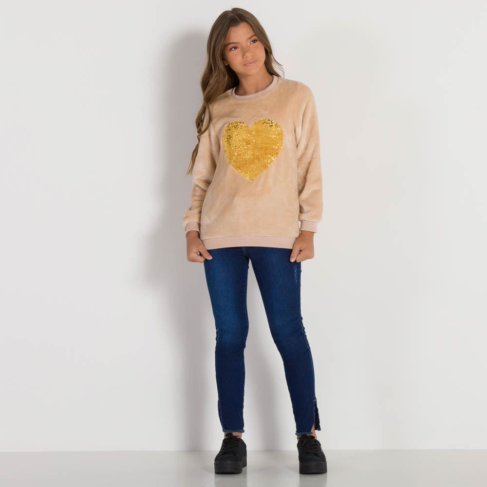 Calça 12 a 16 anos Jeans Jegging Marmelada