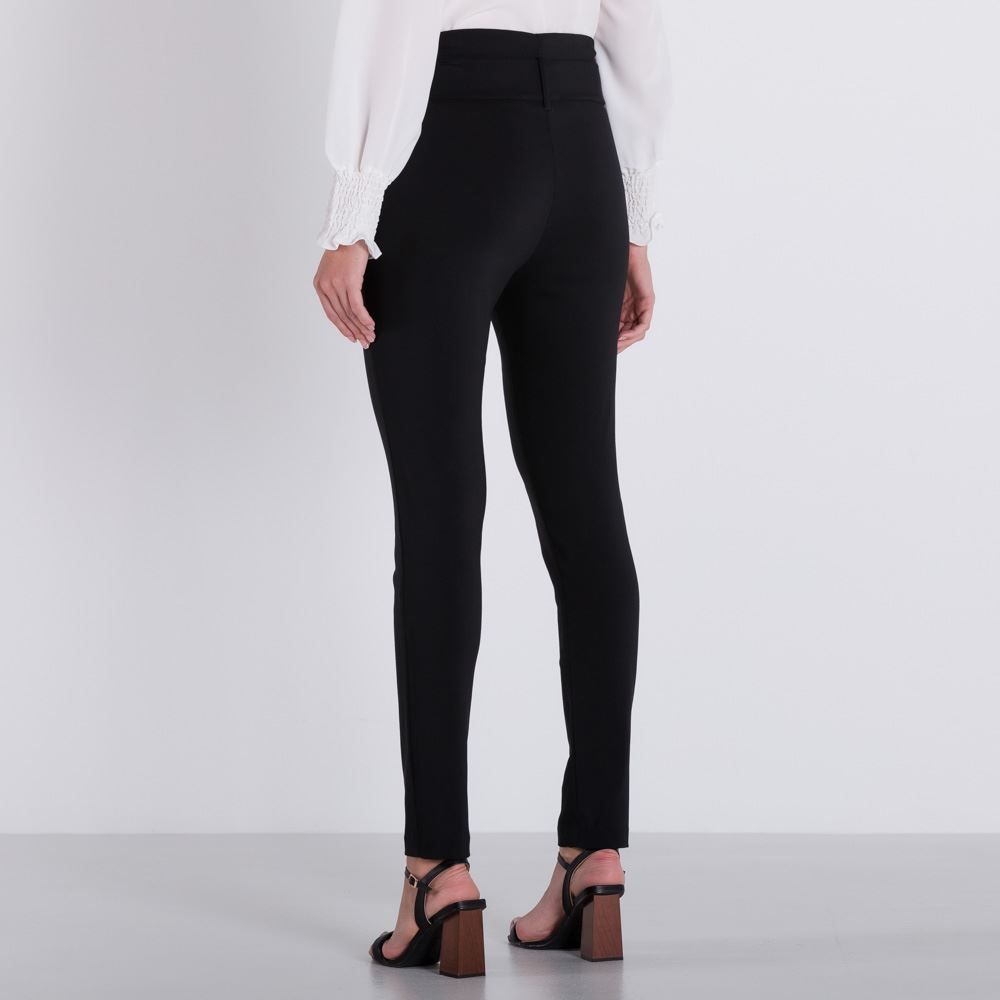 Calça Bengaline com Laço Patricia Foster