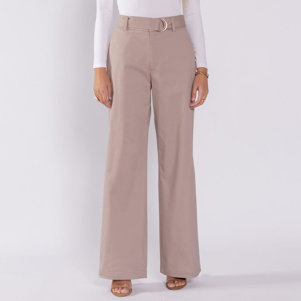 Calça Feminina Alfaiataria Wide Leg Boby Blues