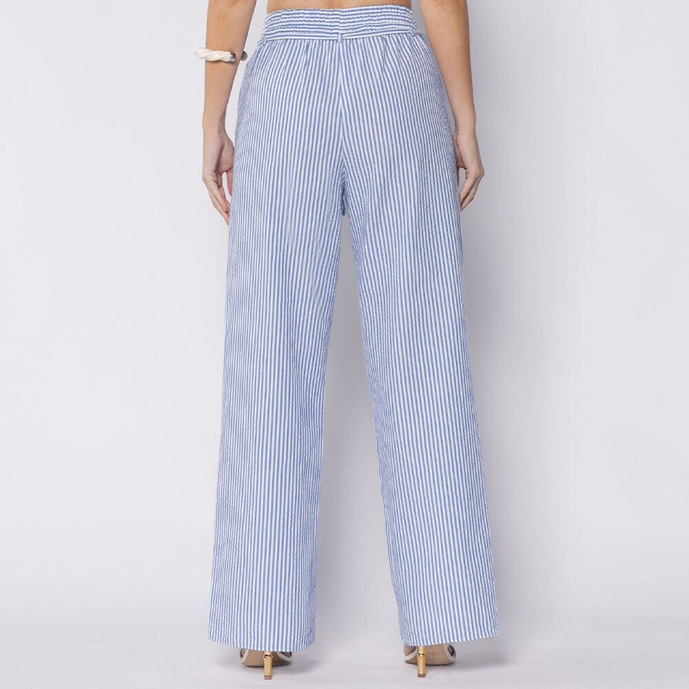 Calça Feminina Anarruga Listrada Boby Blues