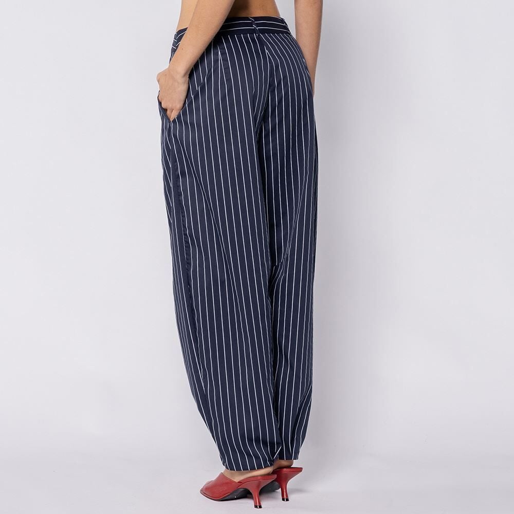 Calça Feminina Ballom Em Tricoline Boby Blues