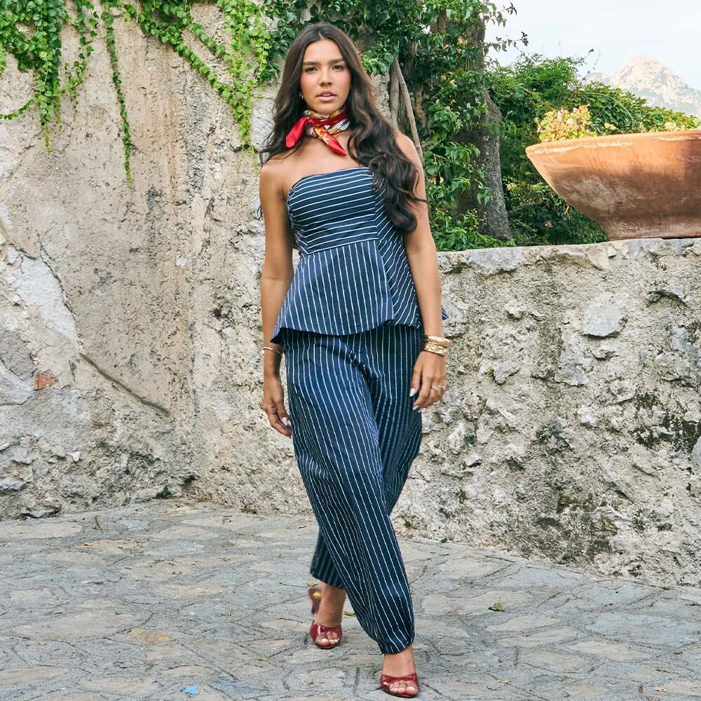 Calça Feminina Ballom Em Tricoline Boby Blues