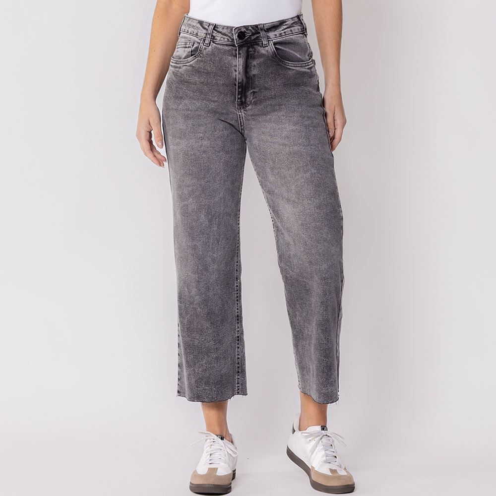 Calça Feminina Jeans Flare Cropped Boby Blues