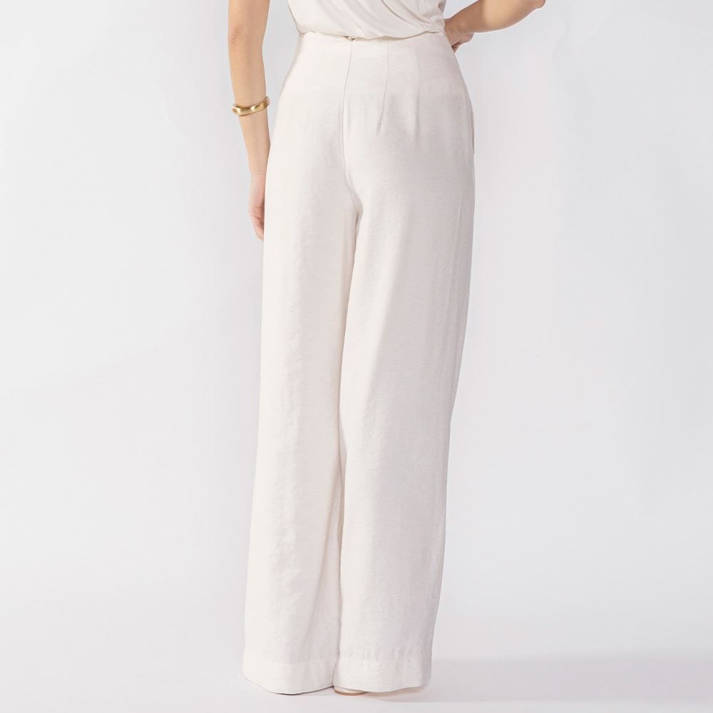 Calça Feminina De Alfaiataria Pantalona Boby Blues
