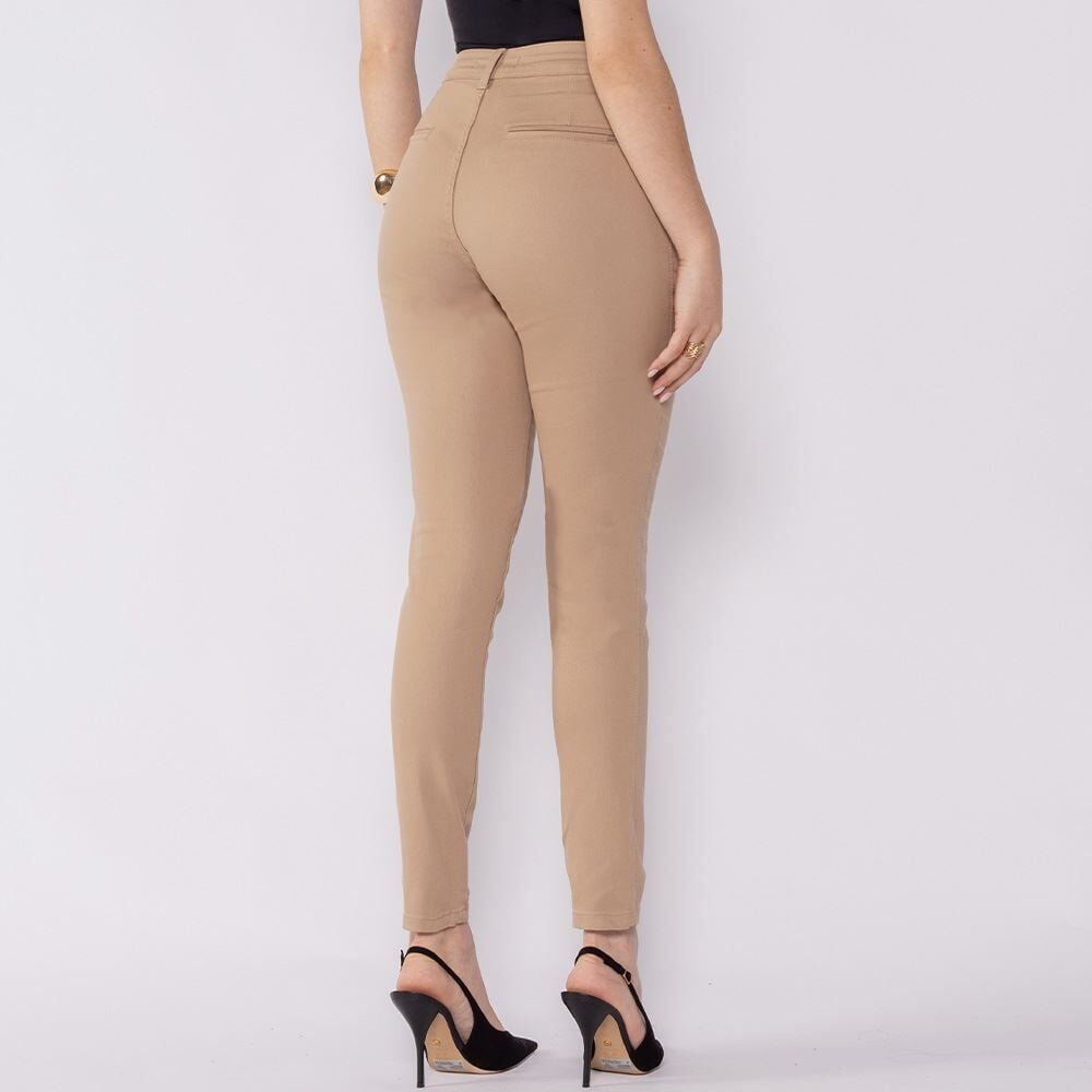 Calça Feminina Em Sarja Skinny Patricia Foster