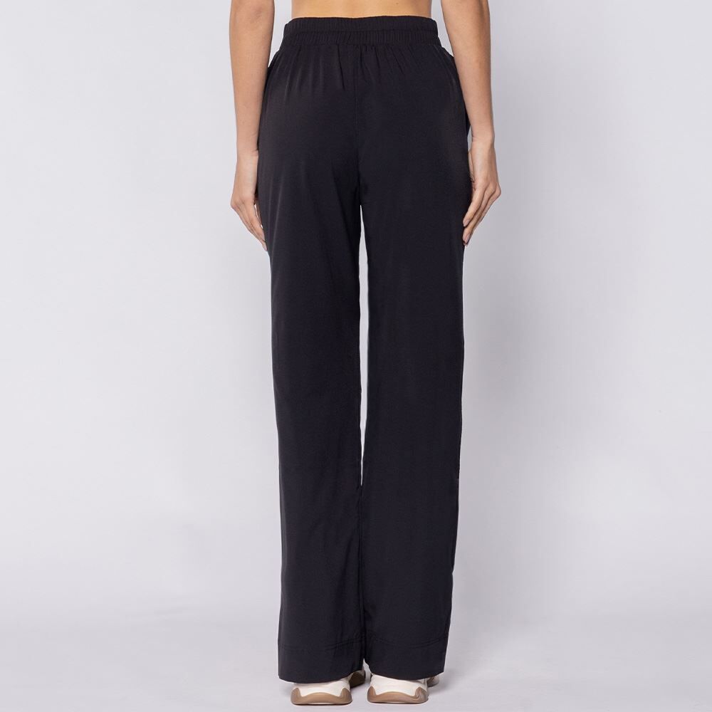 Calça Feminina Esportiva Wide Leg Em Tactel Scream