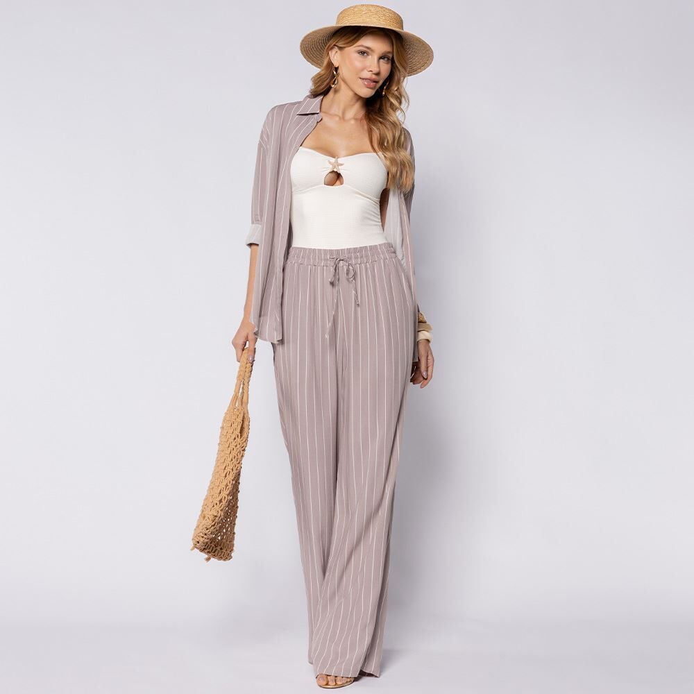 Calça Feminina Estilo Pijama Patricia Foster
