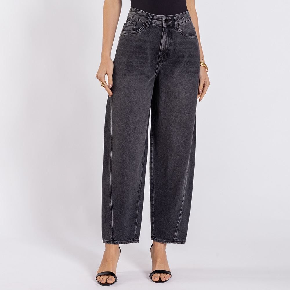 Calça Feminina Jeans Barrel Boby Blues