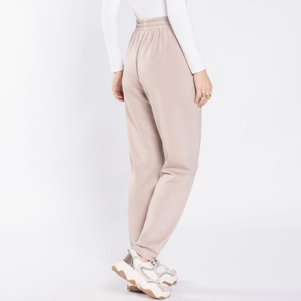 Calça Feminina Jogger Em Moletom Patricia Foster