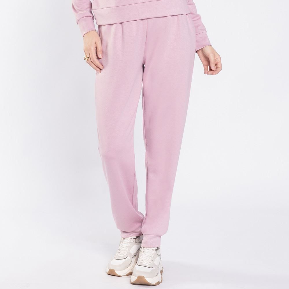 Calça Feminina Jogger Em Moletom Patricia Foster