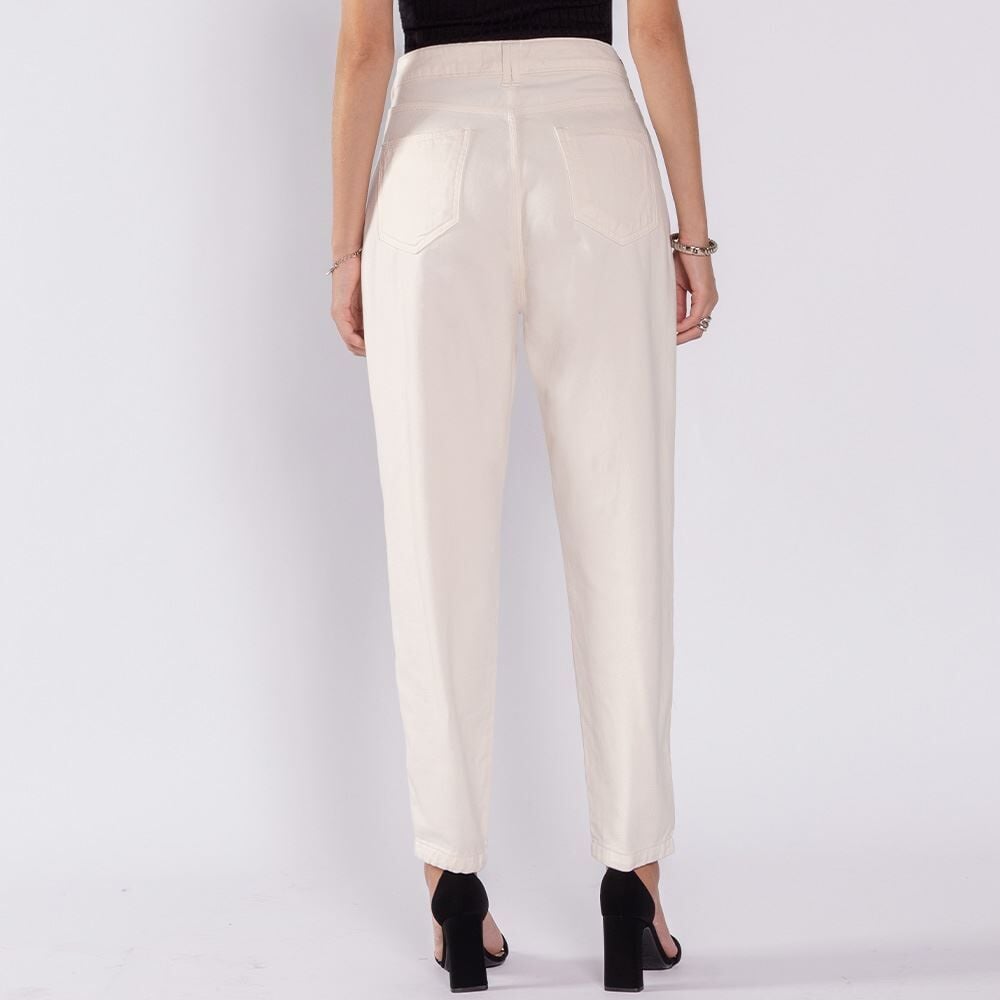 Calça Feminina Mom Em Sarja Boby Blues