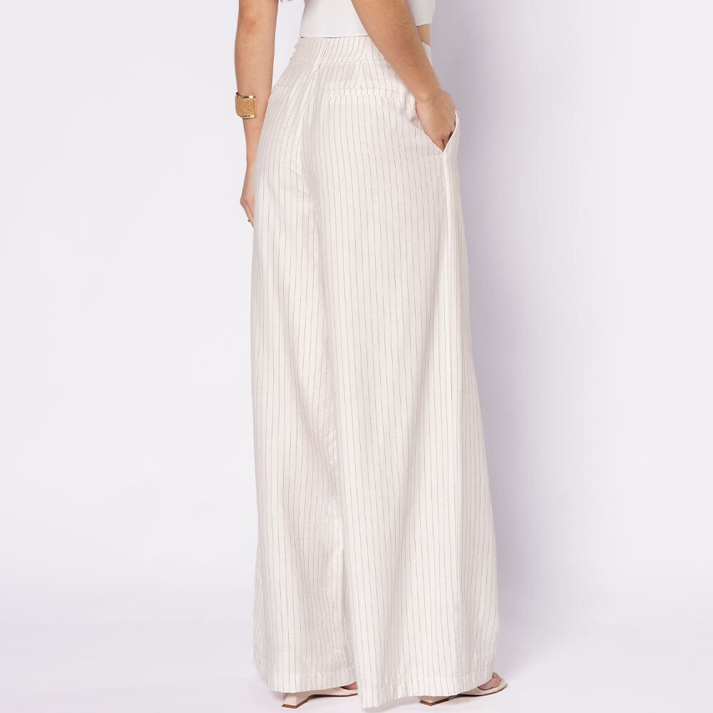 Calça Feminina Pantalona De Alfaiataria Patricia Foster