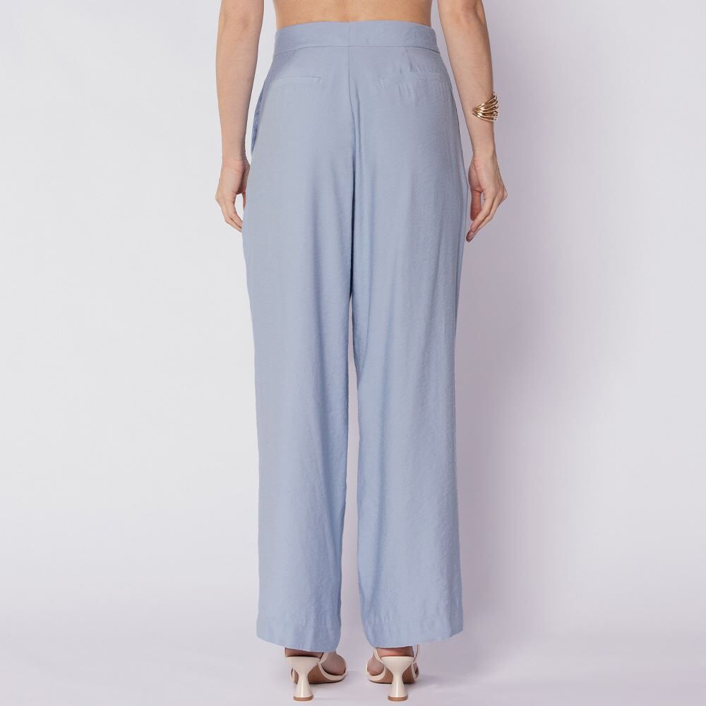 Calça Feminina Pantalona Em Viscose Patricia Foster