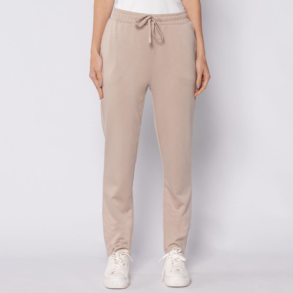 Calça Feminina Reta Em Viscose Scream