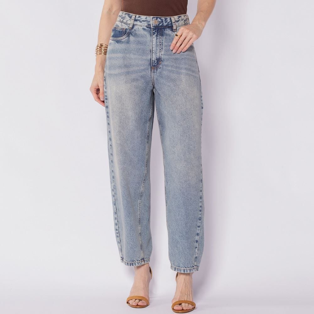 Calça Jeans Feminina Barrel Boby Blues