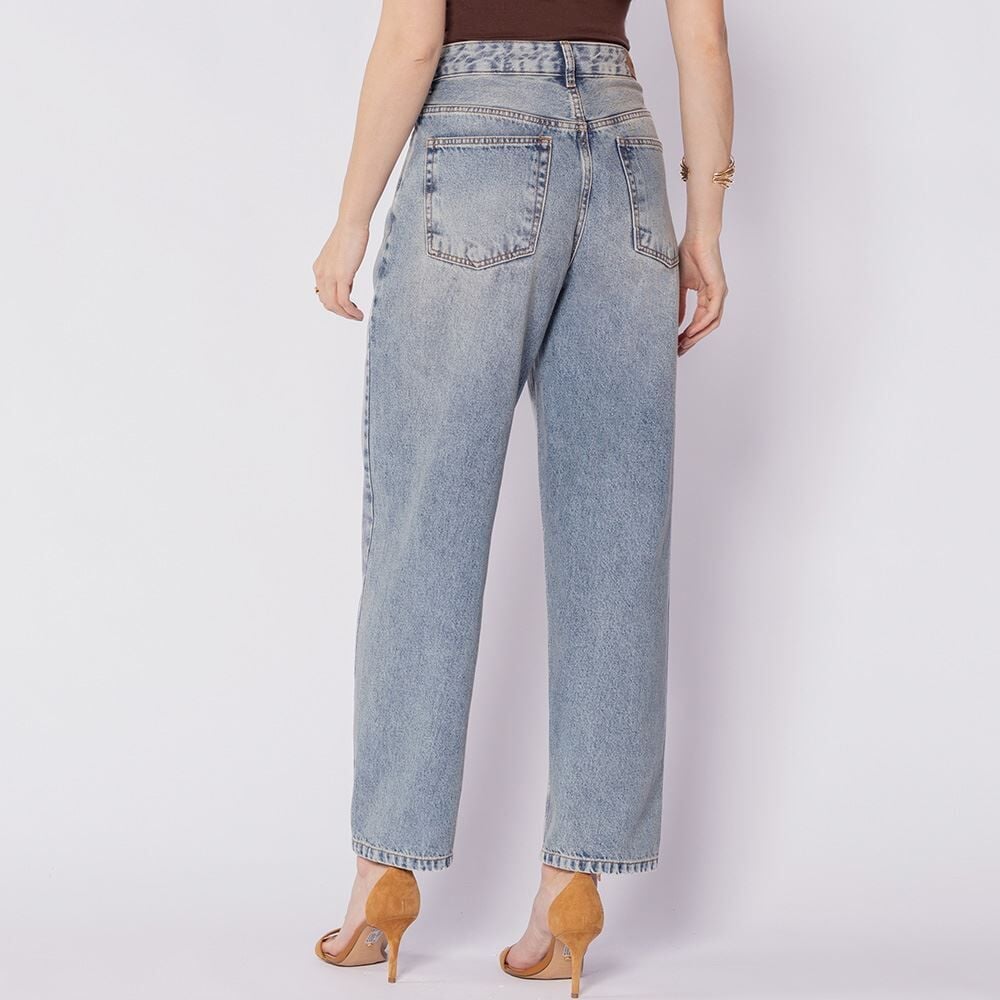 Calça Jeans Feminina Barrel Boby Blues