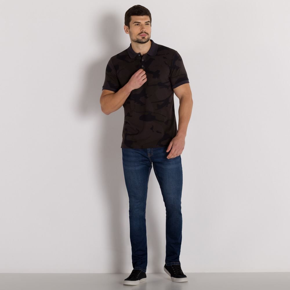 Calça Jeans Básica Skinny Marc Alain