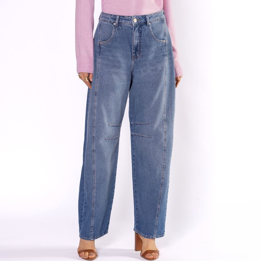 Calça Jeans Feminina Baggy Boby Blues
