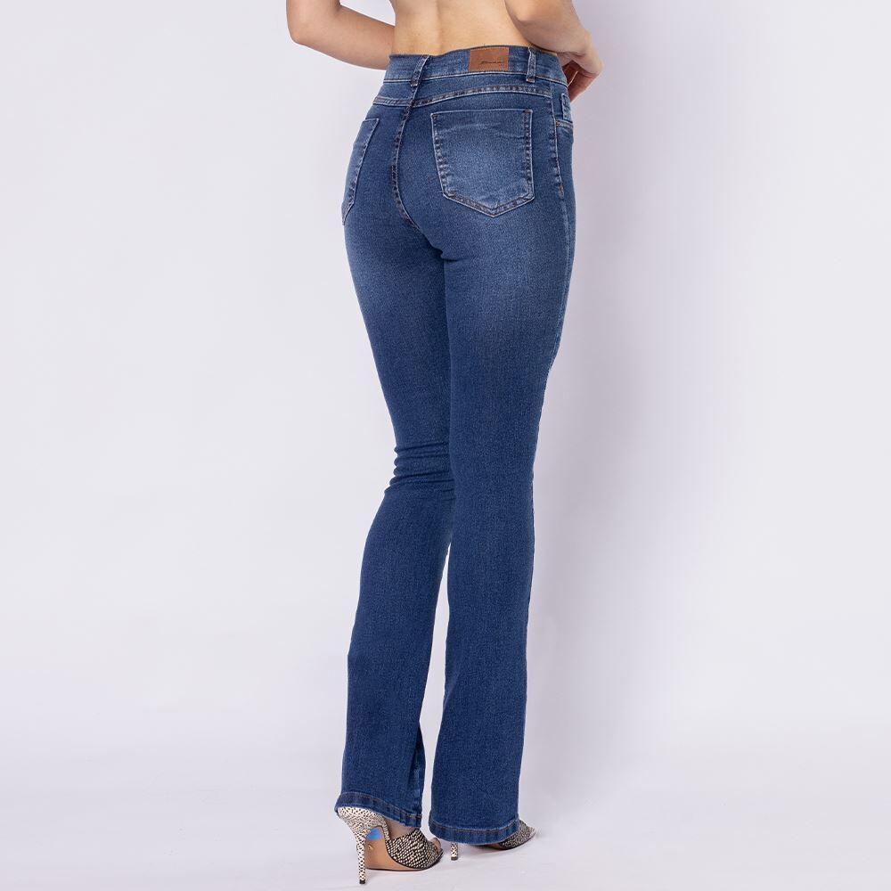 Calça Jeans Feminina Boot Cut Sawary