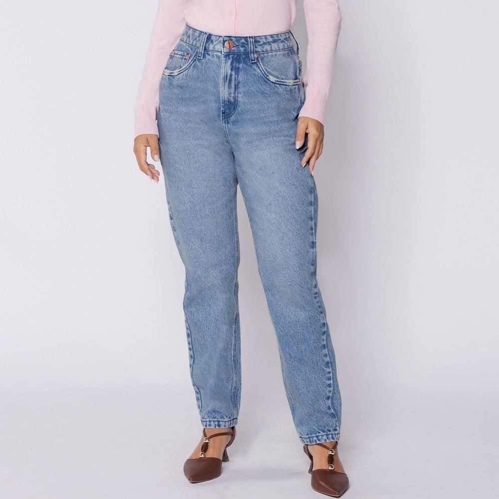Calça Jeans Feminina Mom Boby Blues