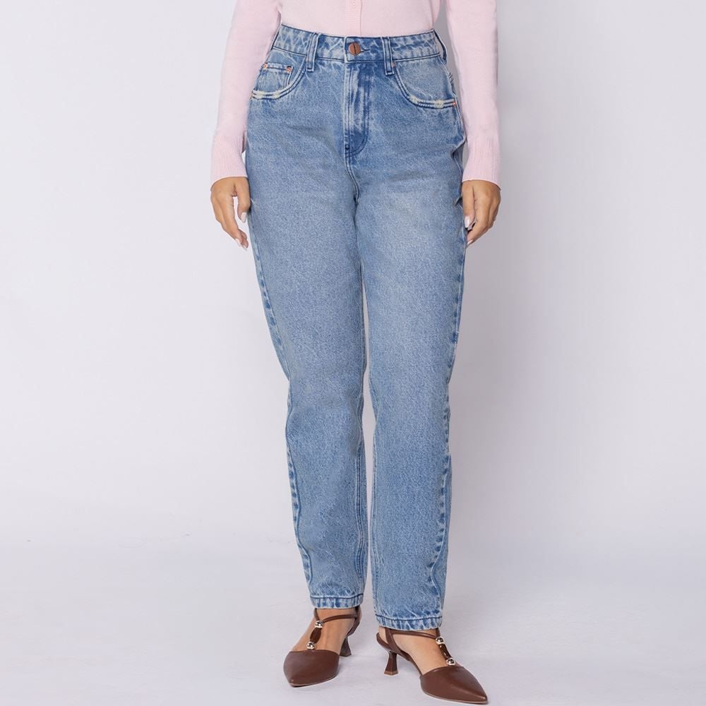 Calça Jeans Feminina Mom Boby Blues