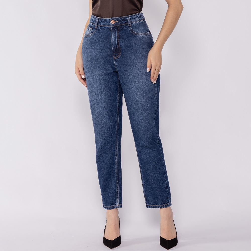 Calça Jeans Feminina Mom Boby Blues