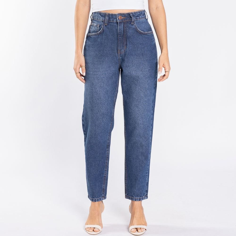 Calça Jeans Feminina Mom Patricia Foster