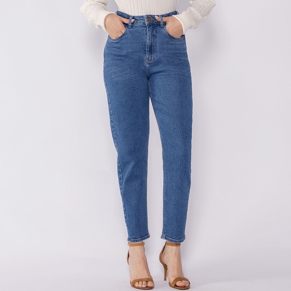 Calça Jeans Feminina Mom Patricia Foster