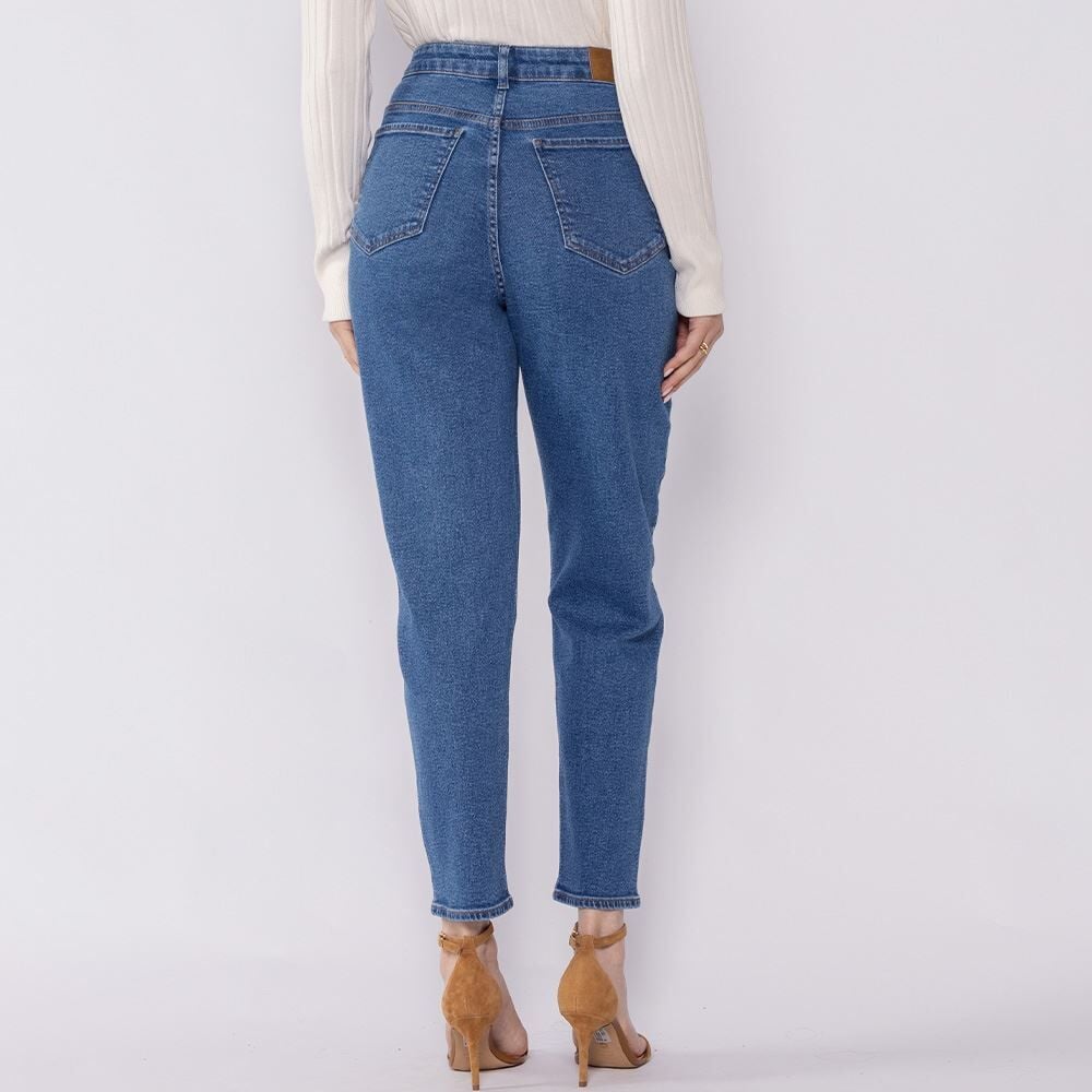 Calça Jeans Feminina Mom Patricia Foster