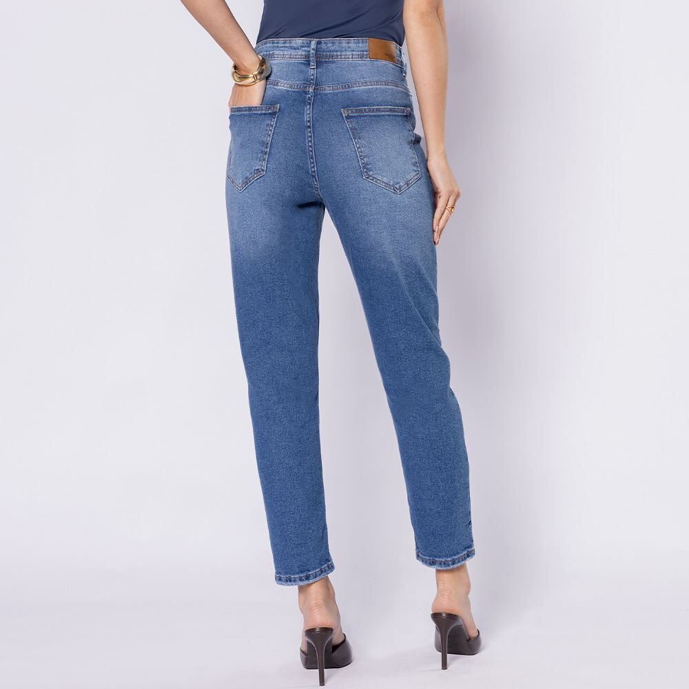 Calça Jeans Feminina Mom Patricia Foster
