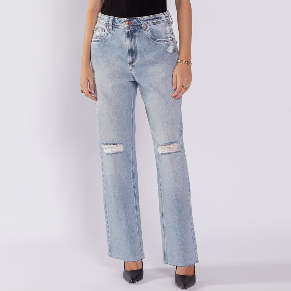 Calça Jeans Feminina Reta Boby Blues