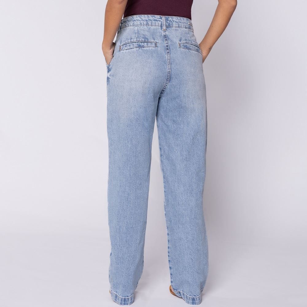 Calça Jeans Feminina Reta Patricia Foster