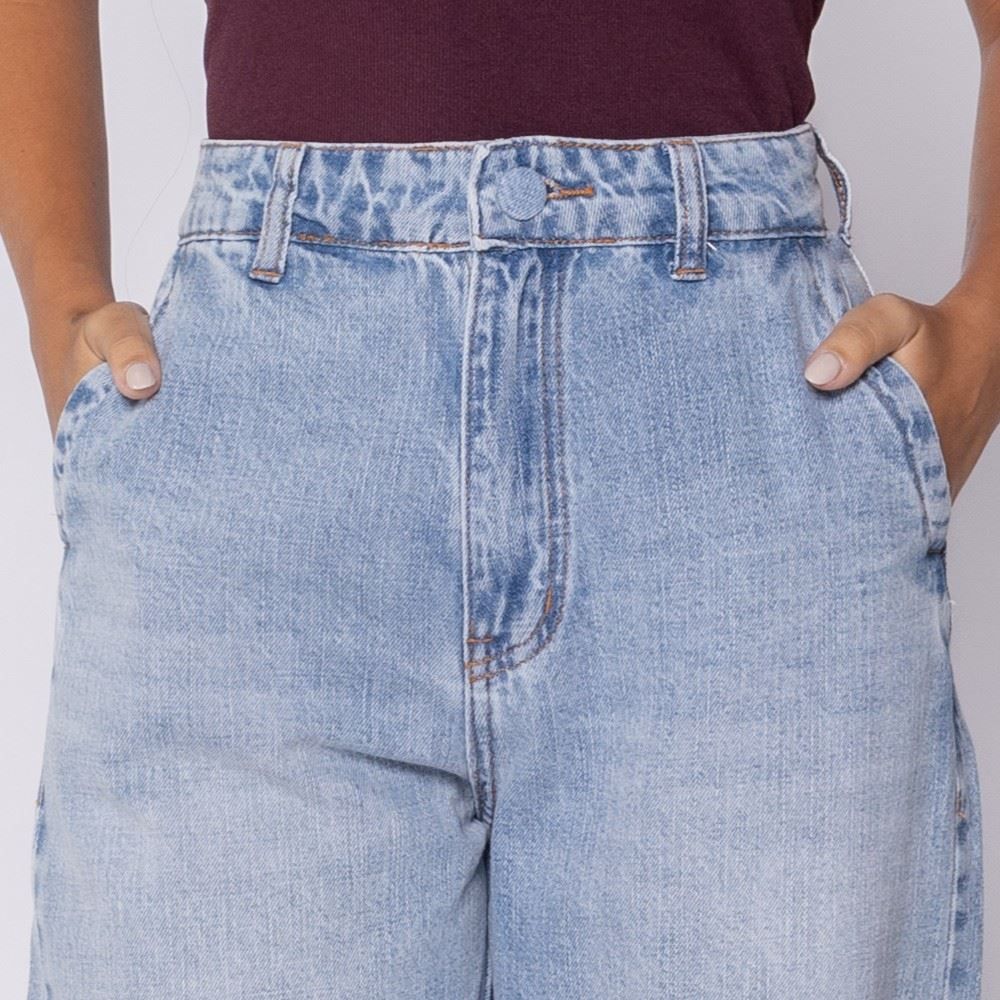Calça Jeans Feminina Reta Patricia Foster