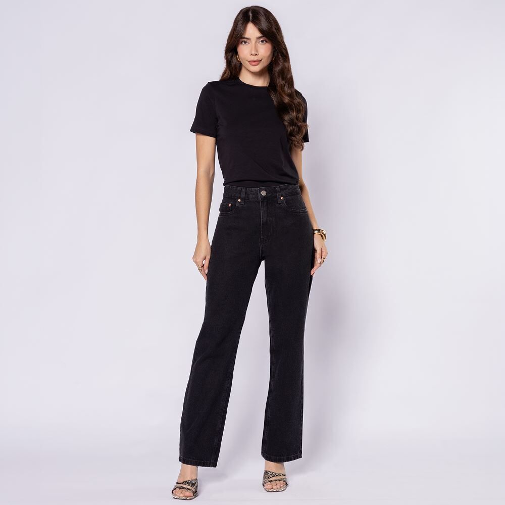 Calça Jeans Feminina Reta Patricia Foster