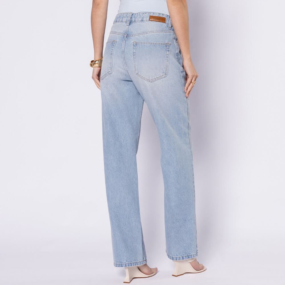 Calça Jeans Feminina Reta Patricia Foster