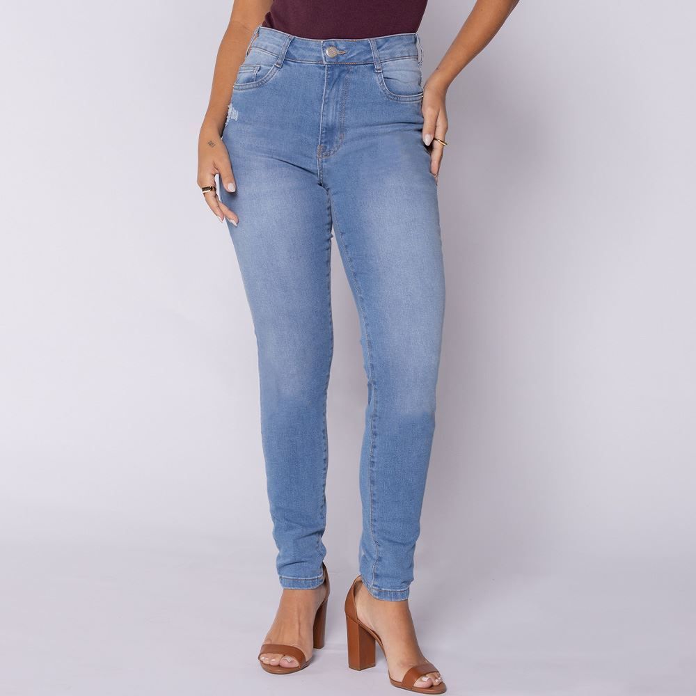 Calça Jeans Feminina Skinny Patricia Foster