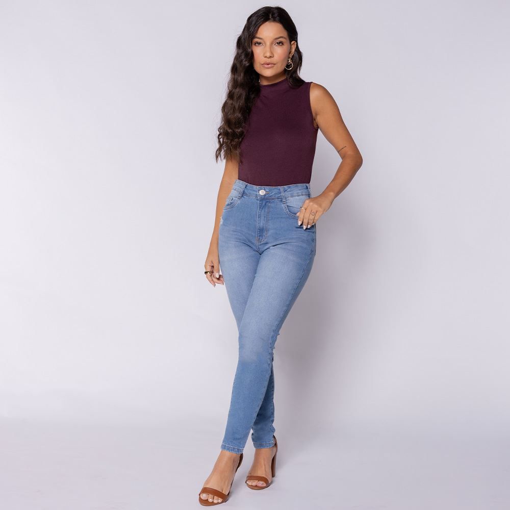 Calça Jeans Feminina Skinny Patricia Foster
