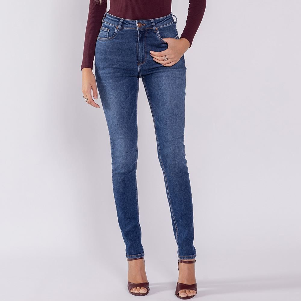 Calça Jeans Feminina Skinny Premium Patricia Foster
