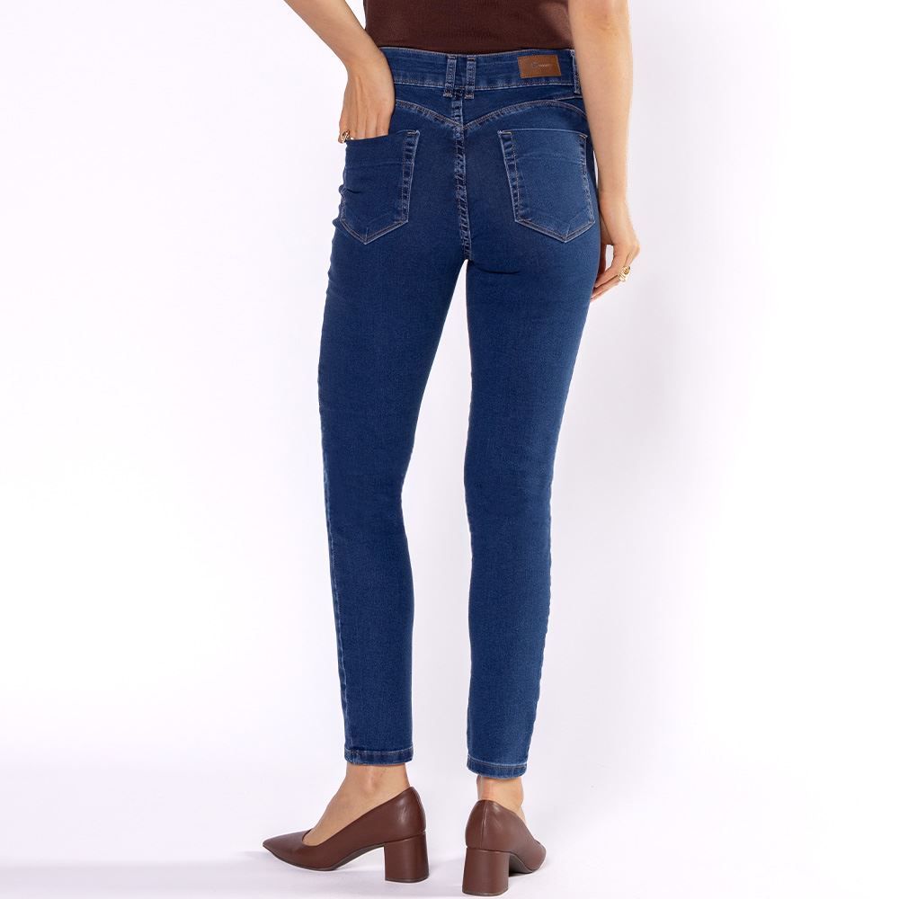 Calça Jeans Feminina Skinny Sawary