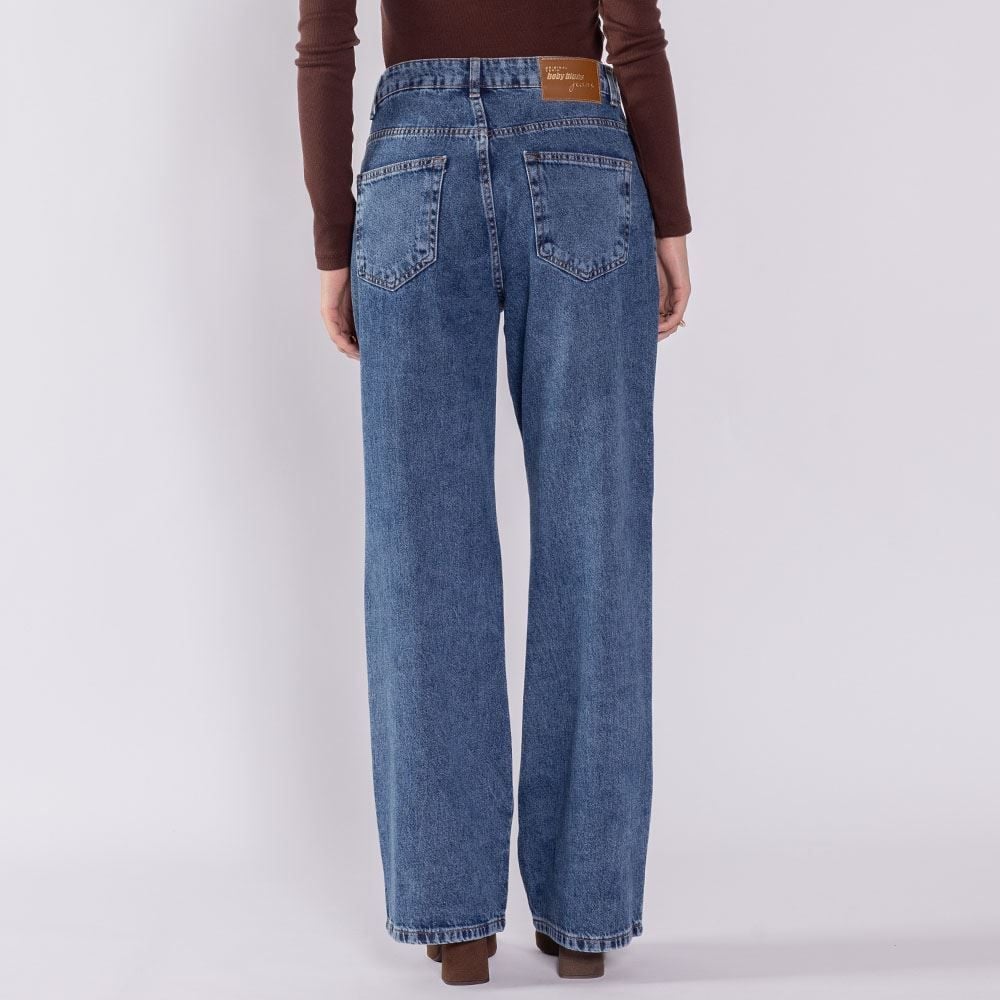 Calça Jeans Feminina Wide Leg Boby Blues 