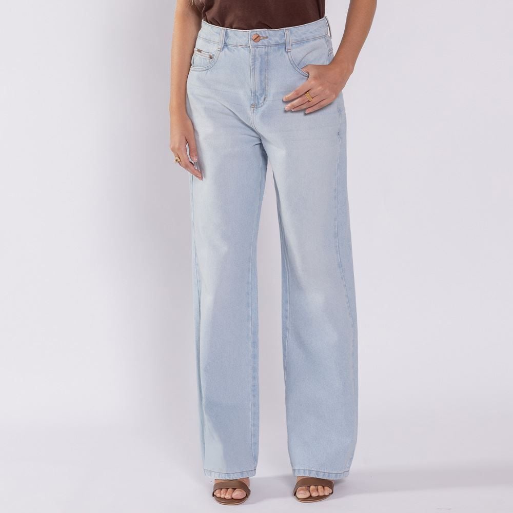 Calça Jeans Feminina Wide Leg Boby Blues 