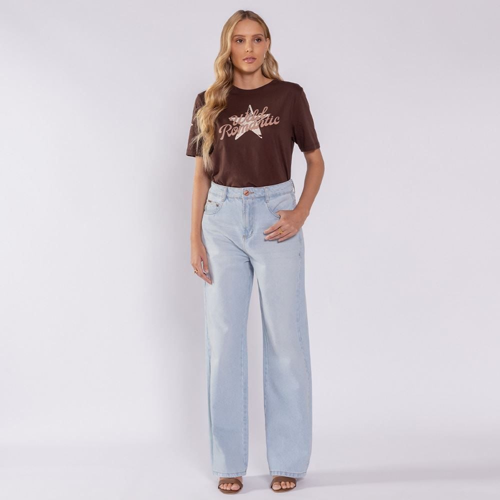 Calça Jeans Feminina Wide Leg Boby Blues 