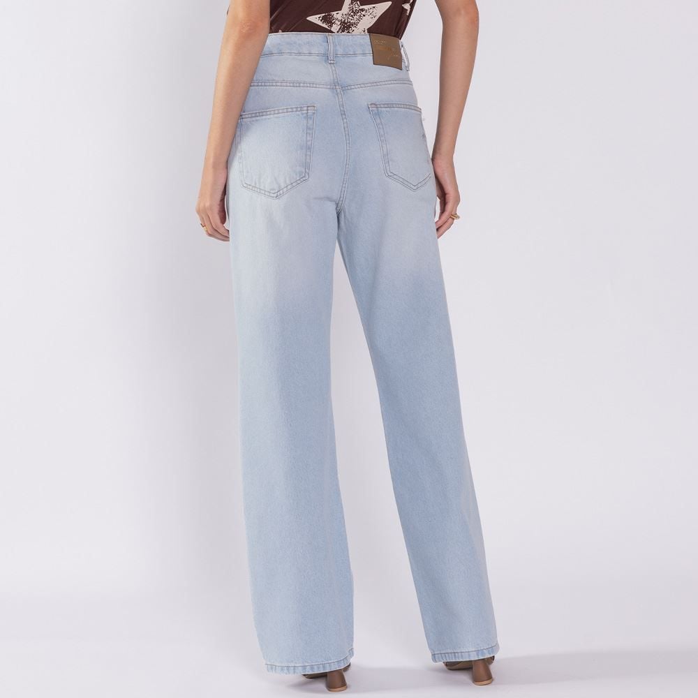 Calça Jeans Feminina Wide Leg Boby Blues 