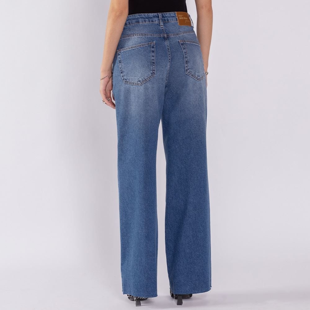 Calça Jeans Feminina Wide Leg Boby Blues 