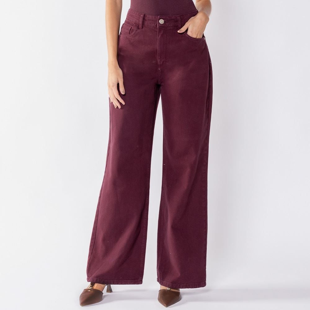 Calça Jeans Feminina Wide Leg Boby Blues